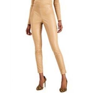 INC International Concepts Faux Leather Leggings